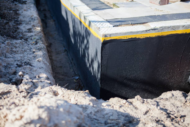 SJ Waterproofing Pros completing home waterproofing near Burket, IN